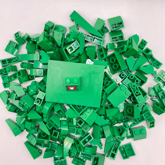 LEGO Slopes, Green, Approx. 145g