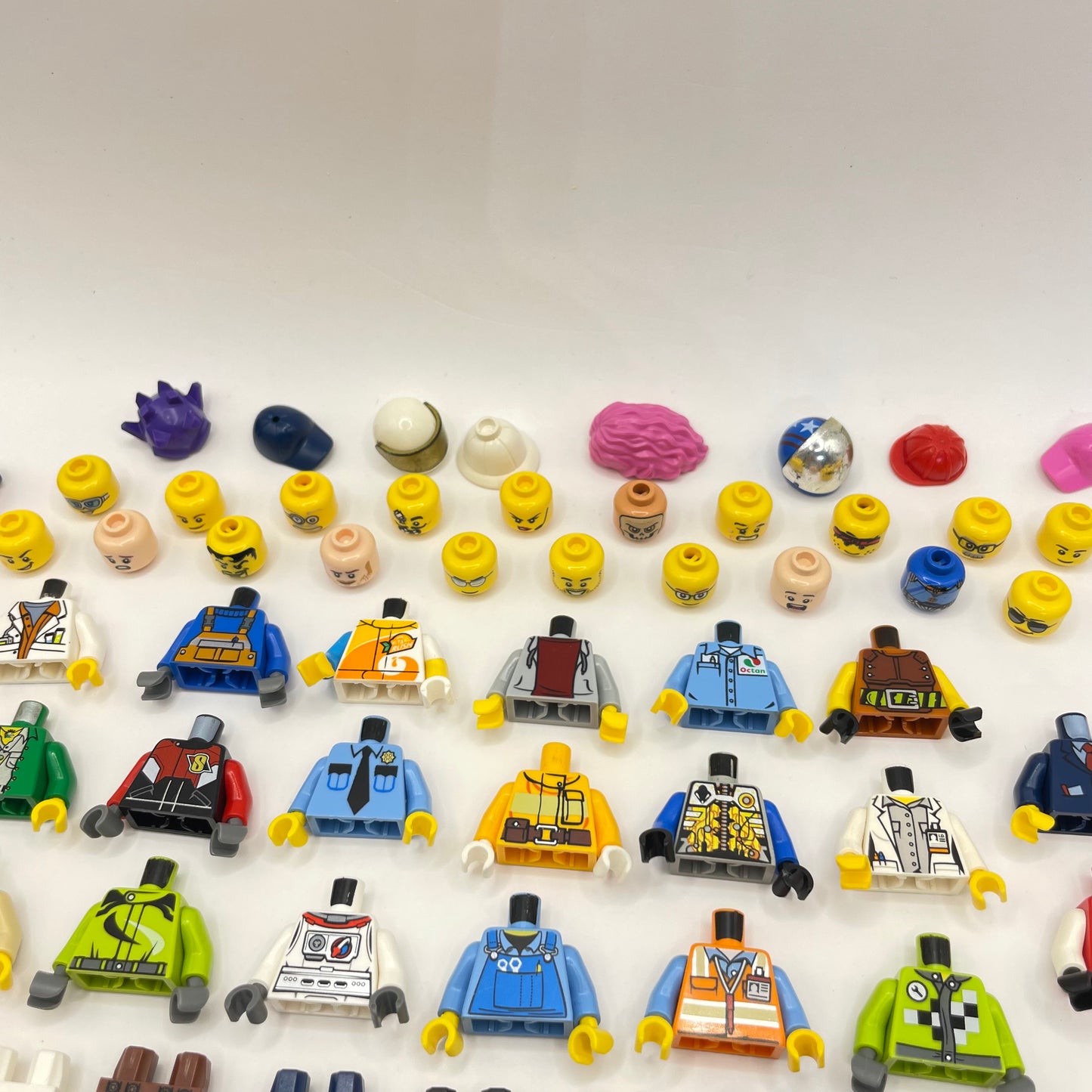 LEGO Build a Minifigure, Mix and Match City Figures, Set of 20