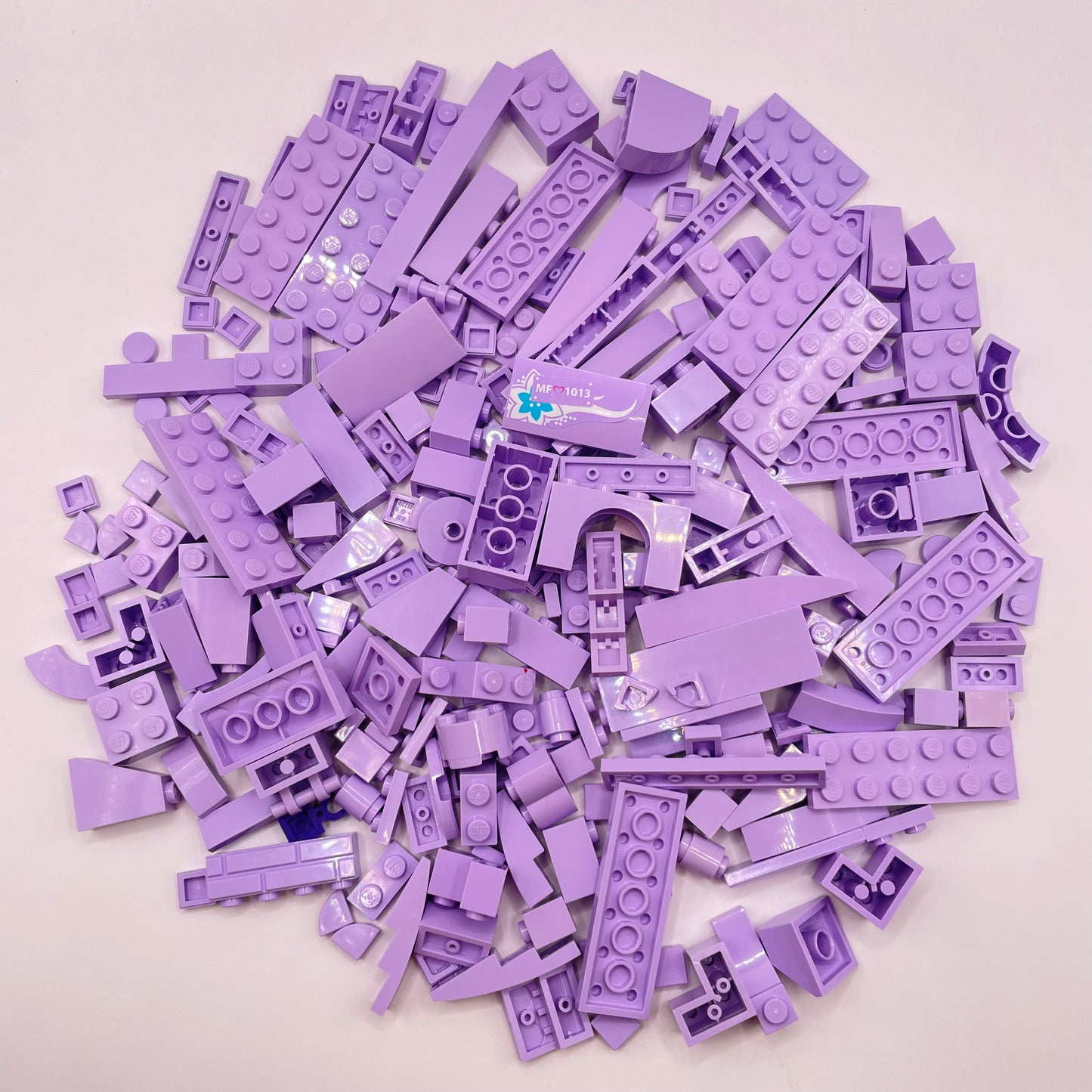 LEGO Mixed Bricks, Lavender, Approx. 145g