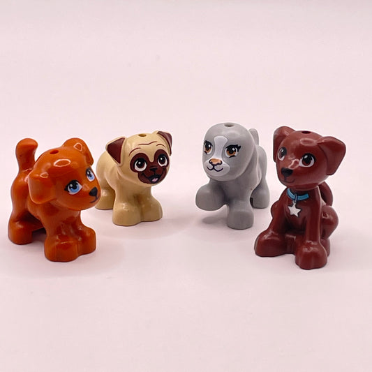 LEGO Dogs, Animals, 4 Pieces