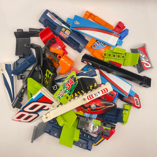 LEGO Technic With Stickers, Mixed Vehicle Pieces, Approx.180g