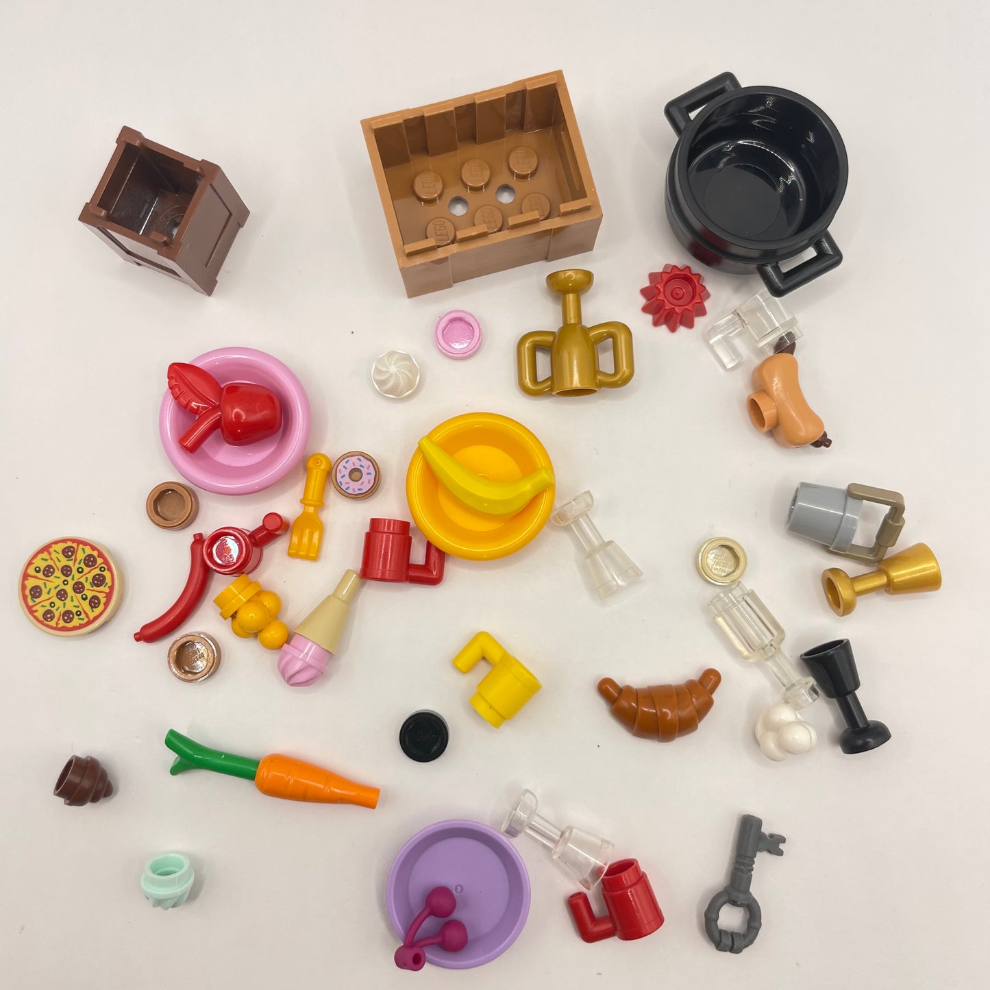 LEGO Food / Kitchen Bundle, Mixed Pieces (40 Pieces)
