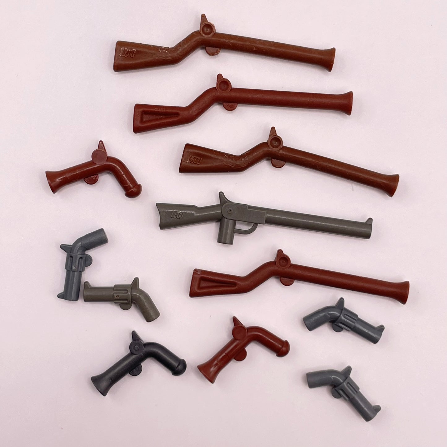 LEGO Muskets and Pistols, Minifigure Accessories, 12 Pieces