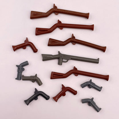 LEGO Muskets and Pistols, Minifigure Accessories, 12 Pieces