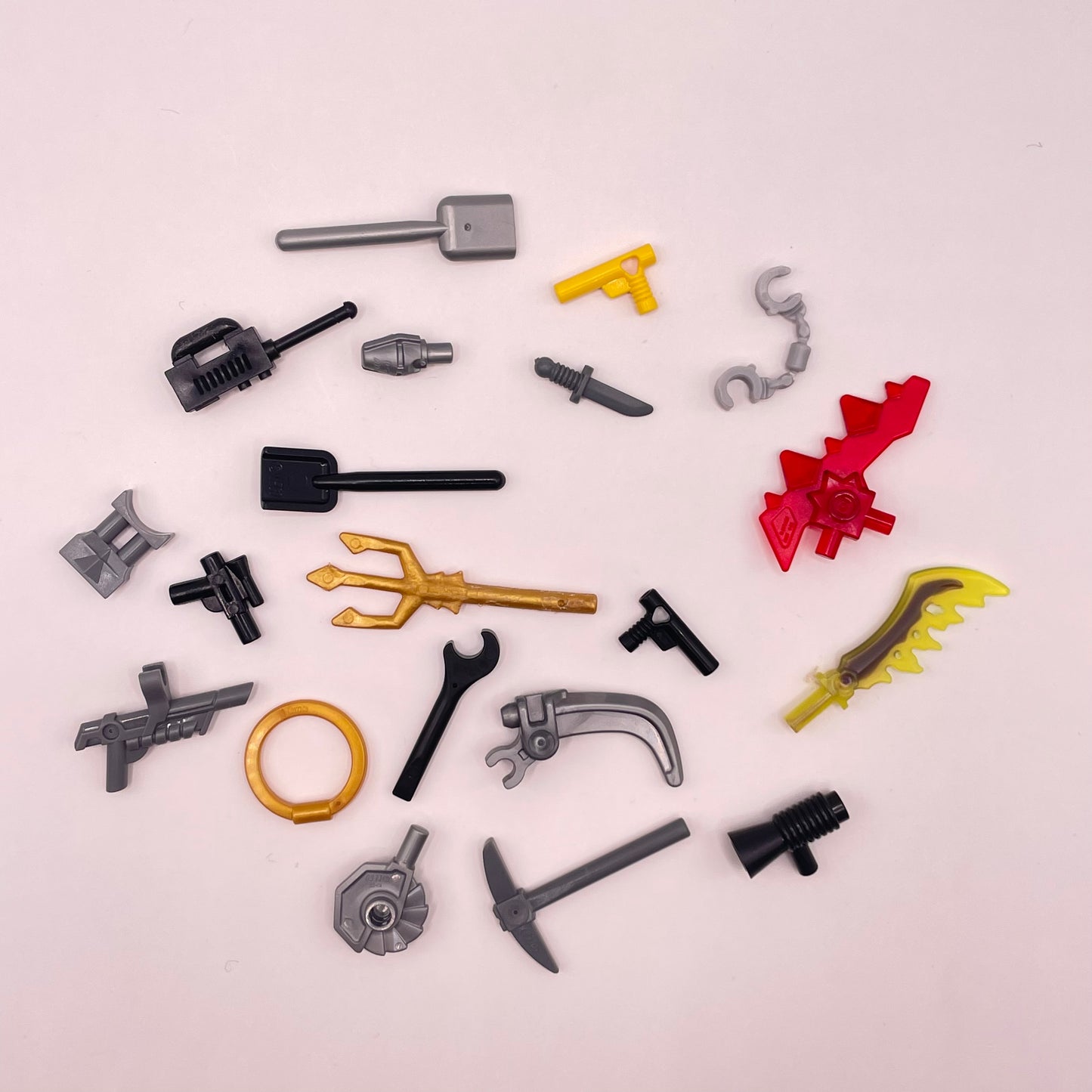 LEGO Tools and  Weapons, Mixed Colours,  20 pieces