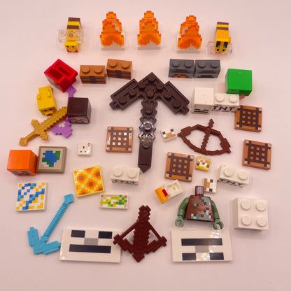 LEGO Miscellanous Minecraft, Minifigure, 40 Pieces