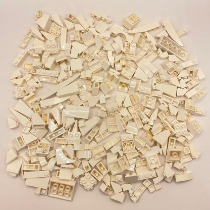 LEGO Slopes, White, Approx. 200g