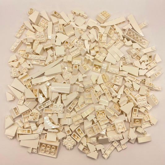 LEGO Slopes, White, Approx. 200g