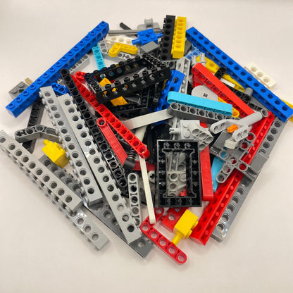 LEGO Large Mixed Technic, Mixed Colours, Technic, Approx. 220g