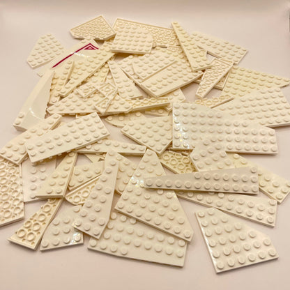 LEGO Wings and Wedges, White, Approx. 190g