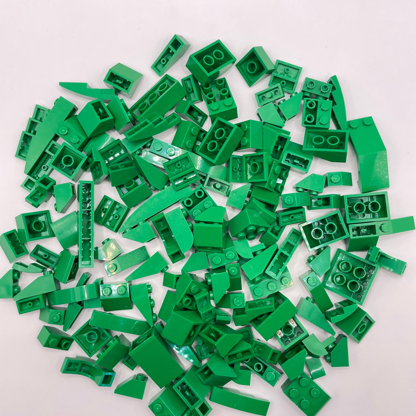 LEGO Slopes, Green, Approx. 125g