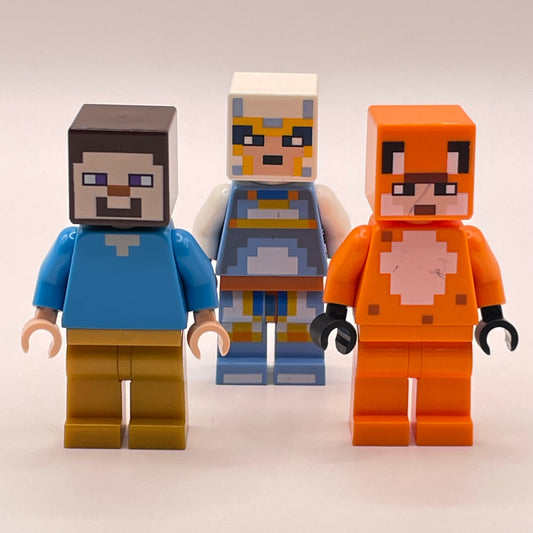 LEGO Play Pack, Minecraft, Minifigures (3 Pack)