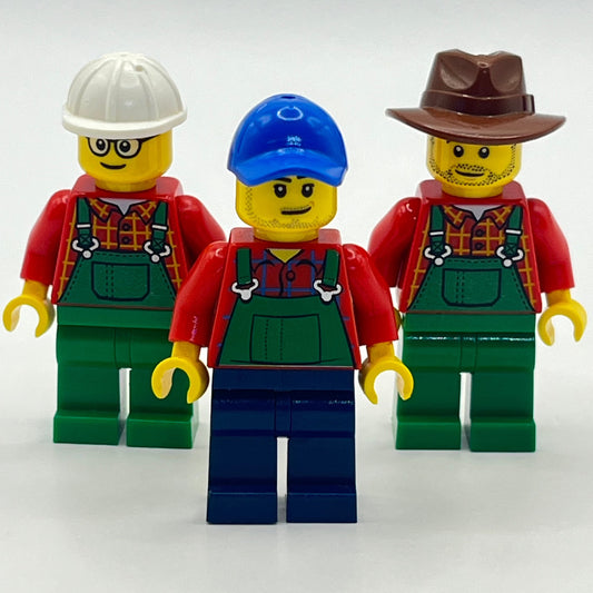 LEGO Farmers, City, Minifigures (Set of 3)