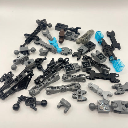 LEGO Bionicle Ball Joints and Connections, Mixed Colours, Approx. 100g