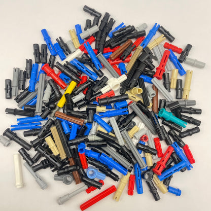 LEGO Pins and Axles, Mixed Colours, Technic, Approx. 50g