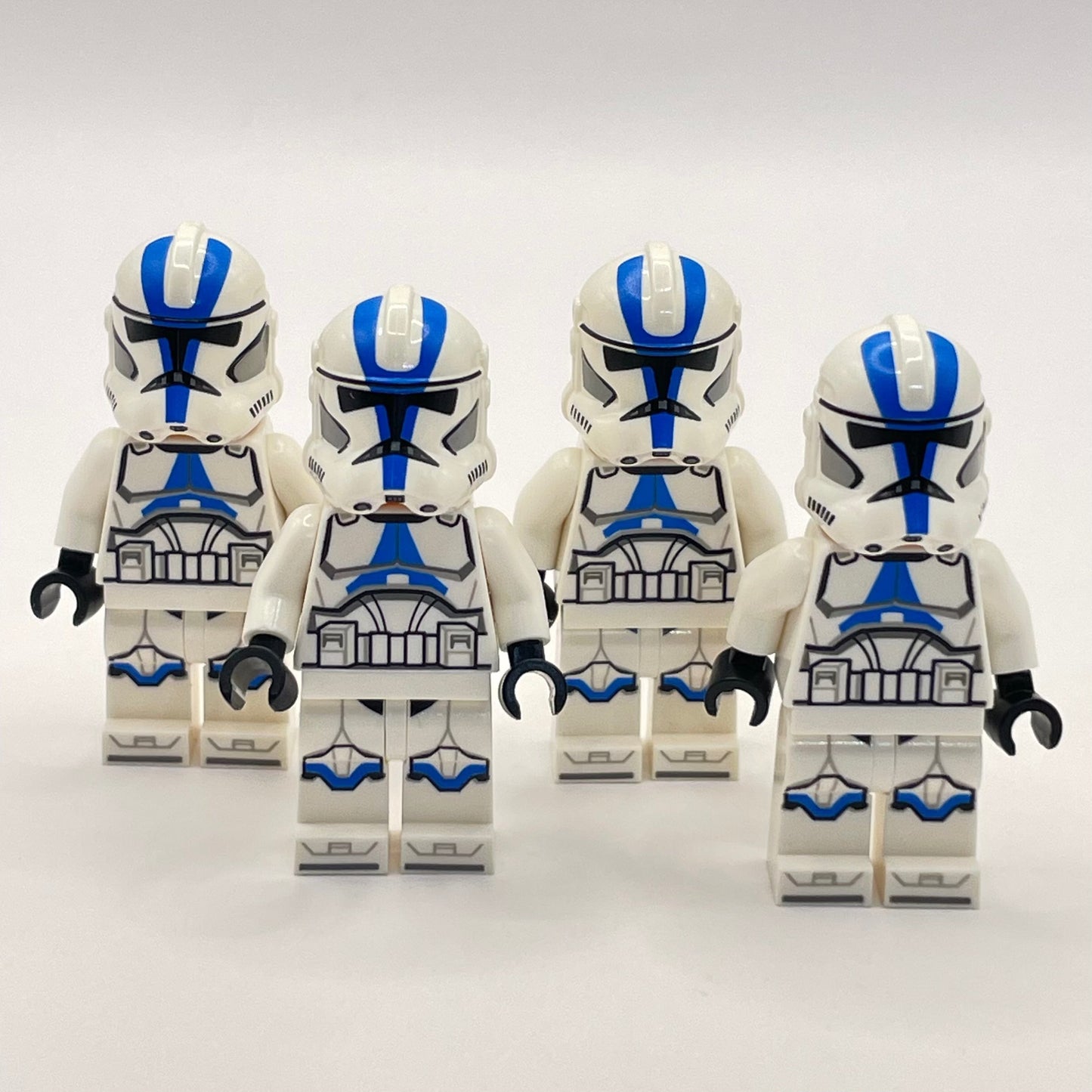 LEGO Clone Trooper 501st Legion, (Phase 2), Star Wars, Minifigure (sw1337) (Pack of 4)