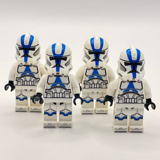 LEGO Clone Trooper 501st Legion, (Phase 2), Star Wars, Minifigure (sw1337) (Pack of 4)