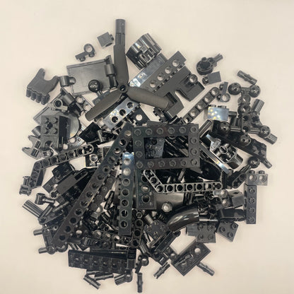 LEGO Technic, Mixed, Black, approx. 125g