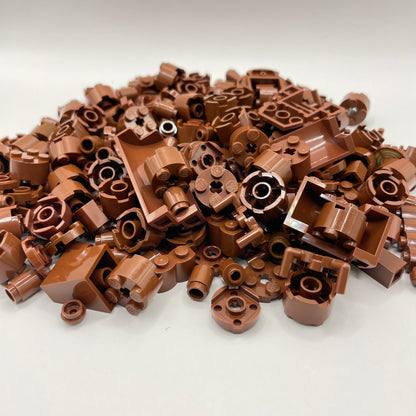 LEGO Round, Reddish Brown, Approx. 160g