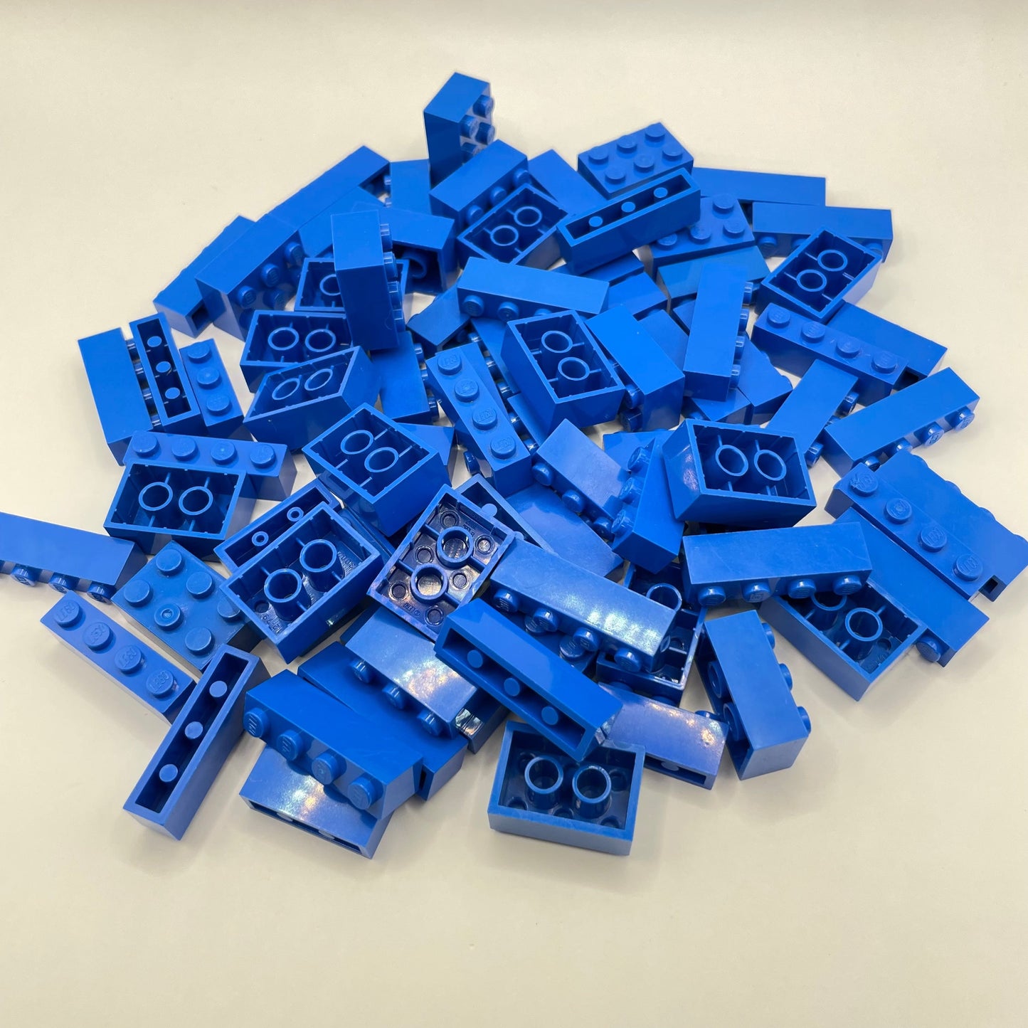 LEGO Blue, Medium Bricks, Approx. 125g