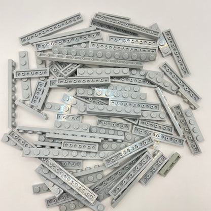 LEGO Light Bluish Grey, 1x Wide Plates, Approx. 70g