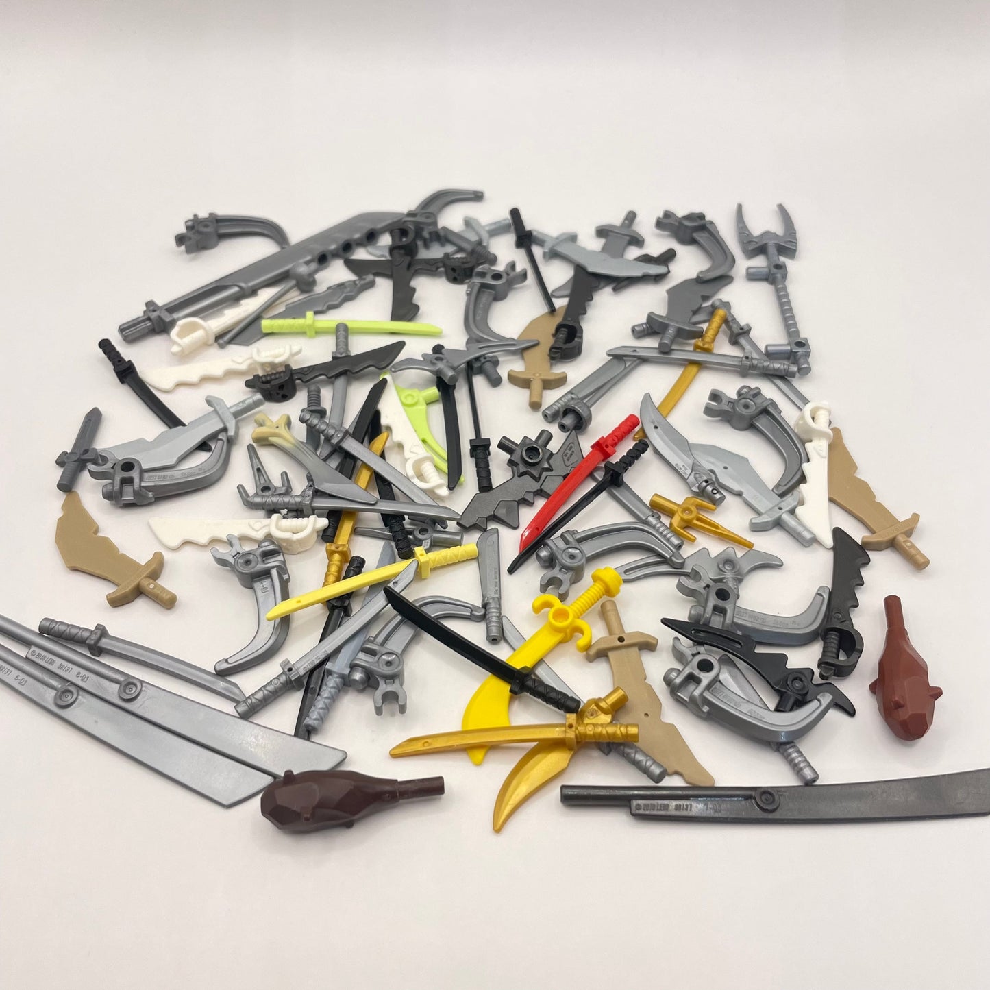 LEGO Mixed Blades/Swords, 85 Pieces