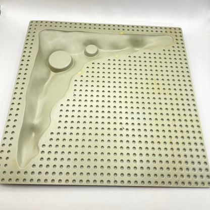 LEGO Moon Baseplate, Condition Fair, 32x32, 3947a,  (1 Piece)