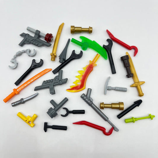 LEGO Mixed Tools and Minifigure Accessories, 23 Pieces