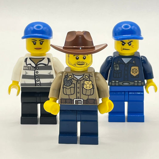 LEGO Police and Robbers, City, Minifigures (pack of 3)