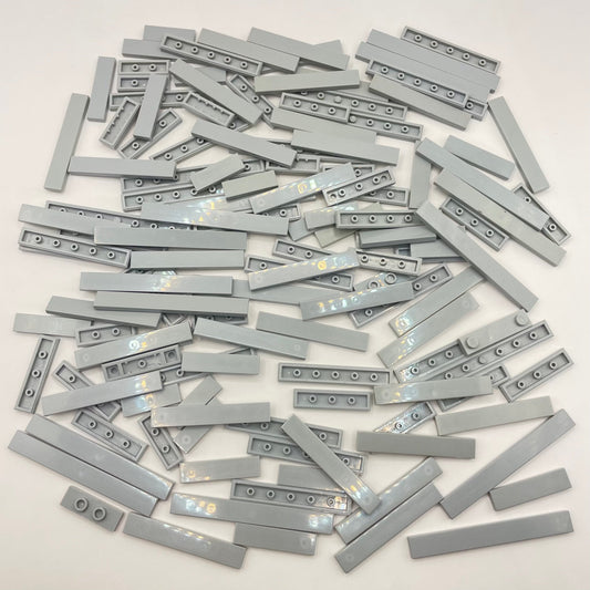 LEGO 1x Tiles / Jumpers, Light Bluish Grey, Approx. 90g