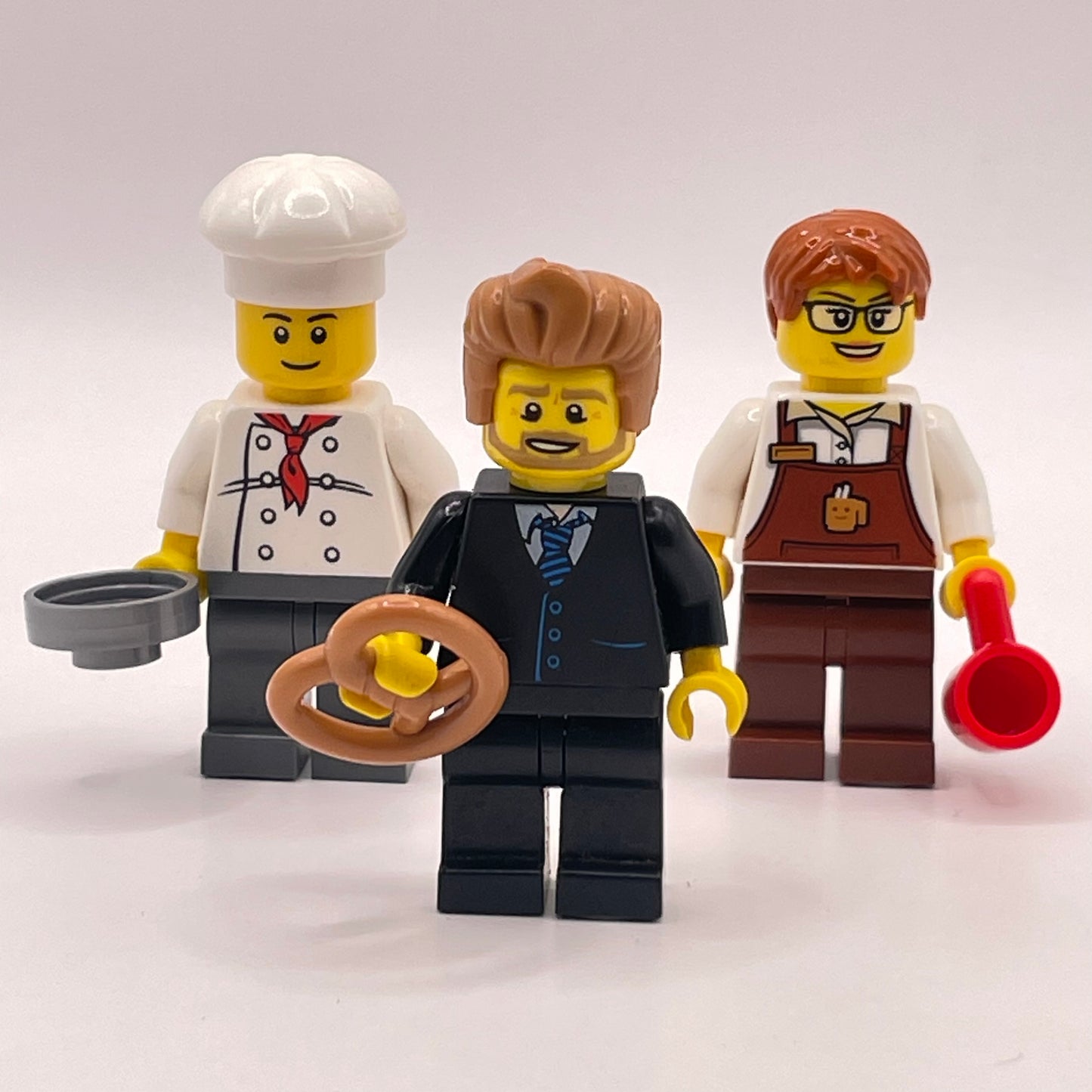 LEGO Cafe, City, Minifigures, Set of 3