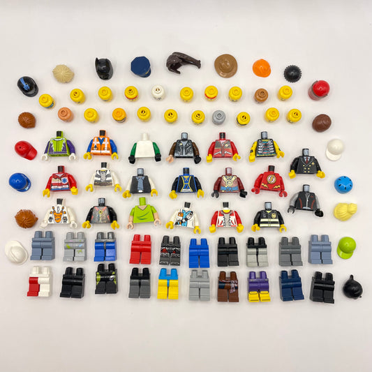 LEGO Build a Minifigure, Mix and Match City Figures, Set of 20