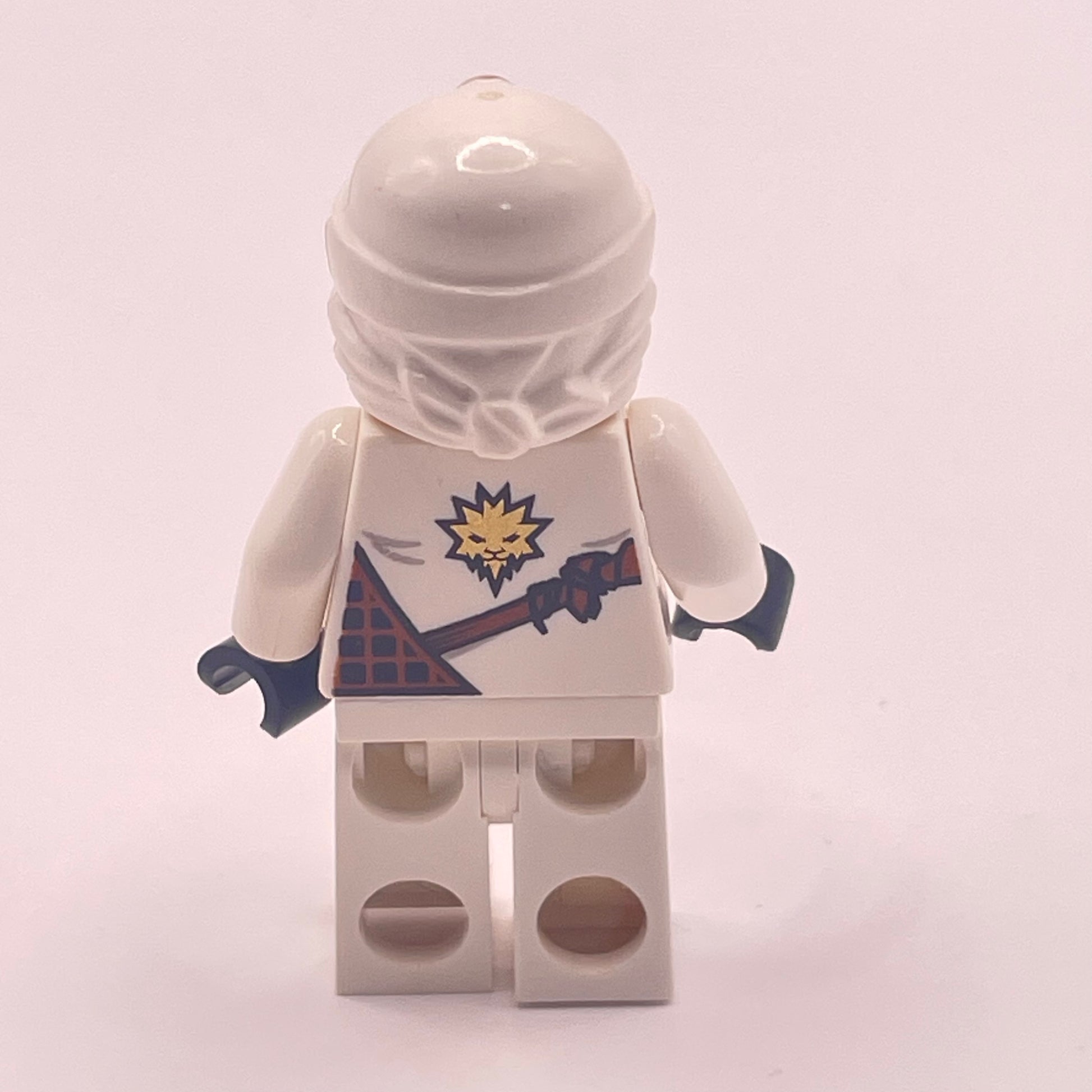 Zane Zx LEGO Zane ZX, Ninjago, Minifigure (njo0053) Cracked – Brick Cycle