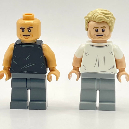 LEGO Brian O'Conner and Dominic Toretto, Speed Champions, Minifigure (sc103, sc104)