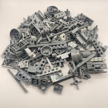 LEGO Medium Technic, Mixed Grey, Approx. 190g