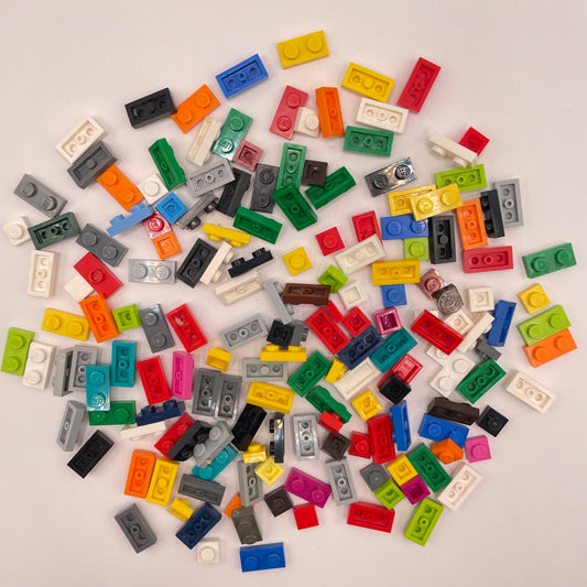 LEGO Tiny Plates, Mixed Colours, Approx. 45g