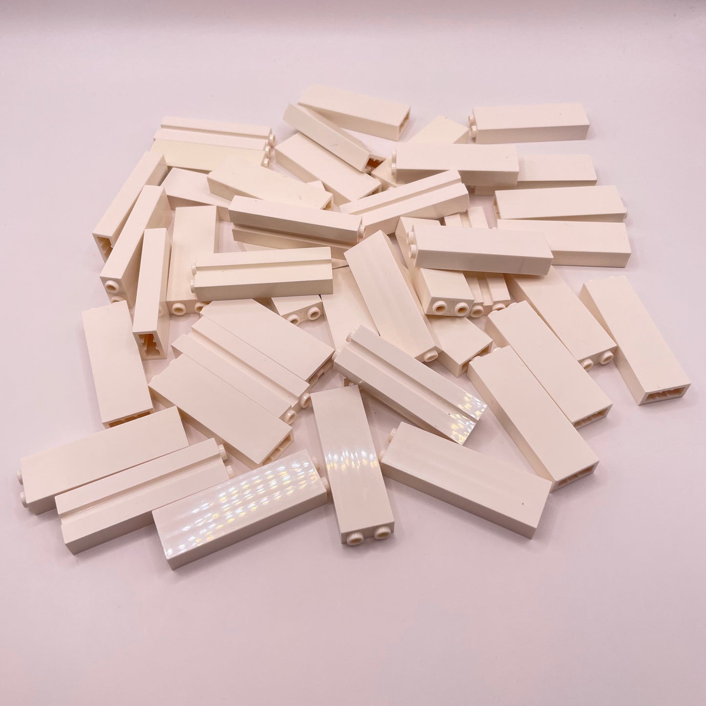 LEGO White, 1x2 Tall Bricks, Approx. 145g