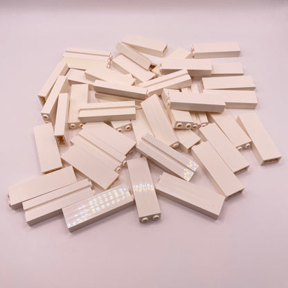 LEGO White, 1x2 Tall Bricks, Approx. 145g