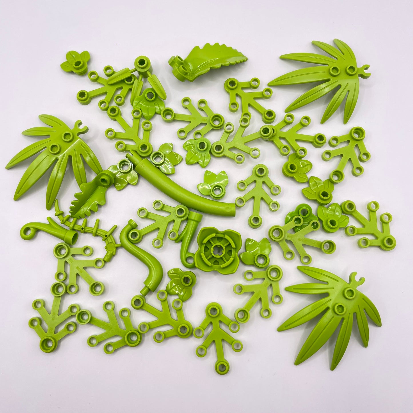 LEGO Mixed Leaves, Lime, Plant, 40 Pieces