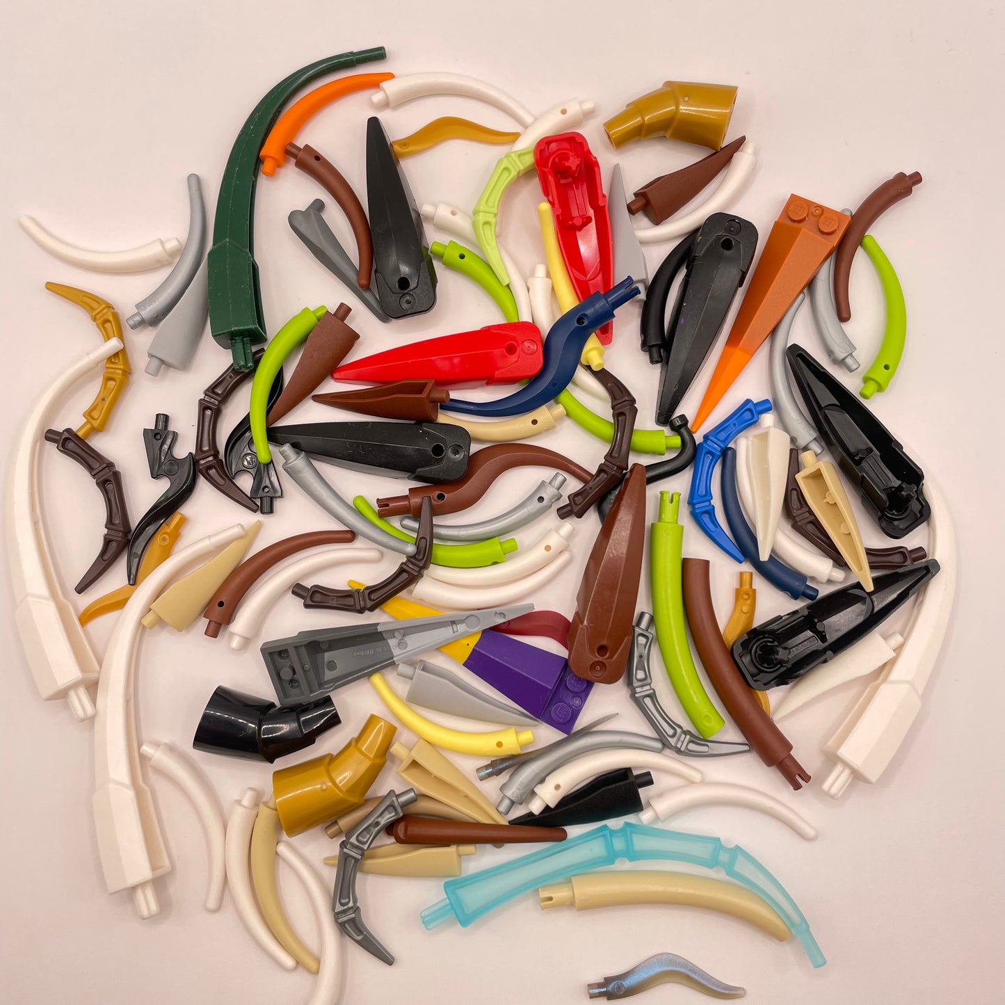 LEGO Large Horns and Claws, Mixed Colours, Animal, Approx. 90g