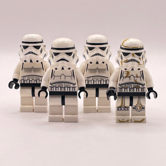 LEGO Mixed Trooper Bundle, Mix and Match, Star Wars, Minifigure (Pack of 4) Some Marks