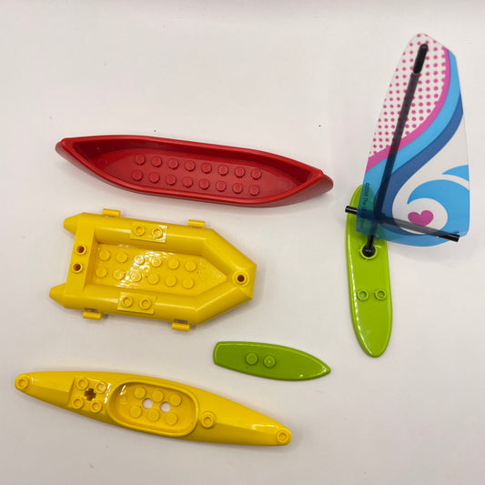 LEGO Boats, Water Sports, Mixed Colours, 5 Pack