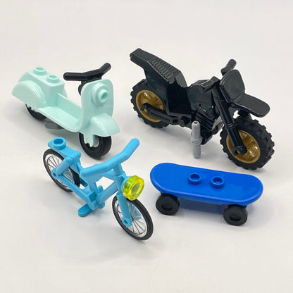 LEGO Bikes, Town Vehicles, Blue, 4 Pieces