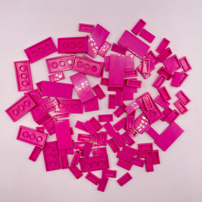 LEGO Tiles, Dark Pink, Approx. 40g