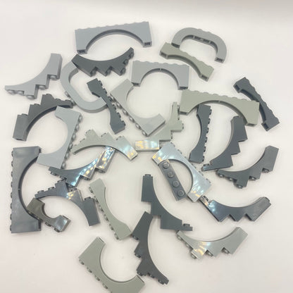 LEGO Arches, Building, Grey, 30 Pieces