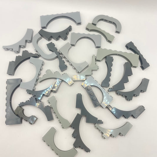 LEGO Arches, Building, Grey, 30 Pieces