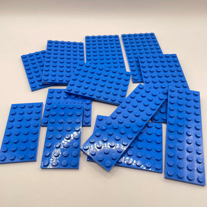 LEGO Plates, Blue, Approx. 80g
