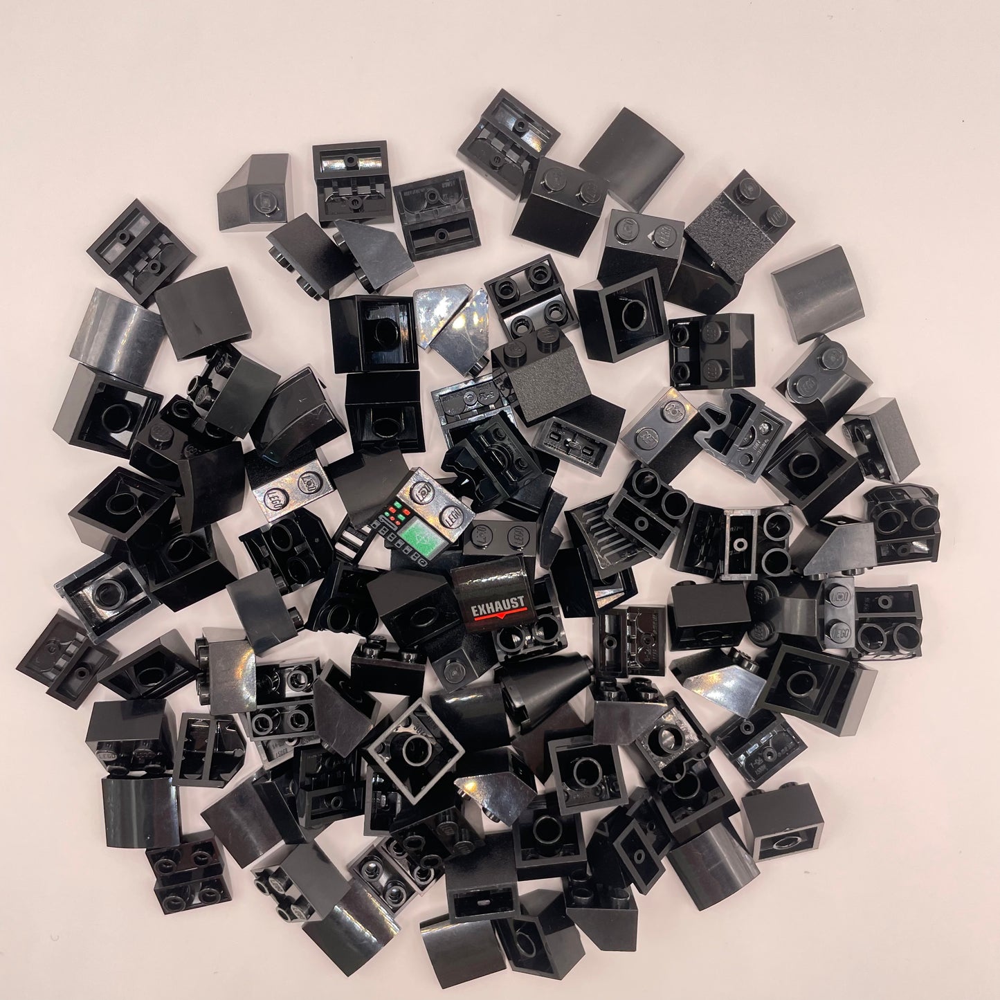 LEGO Black, 2x Slopes, 95g