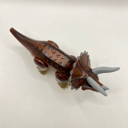 LEGO Triceratops, Reddish Brown, Dinosaur