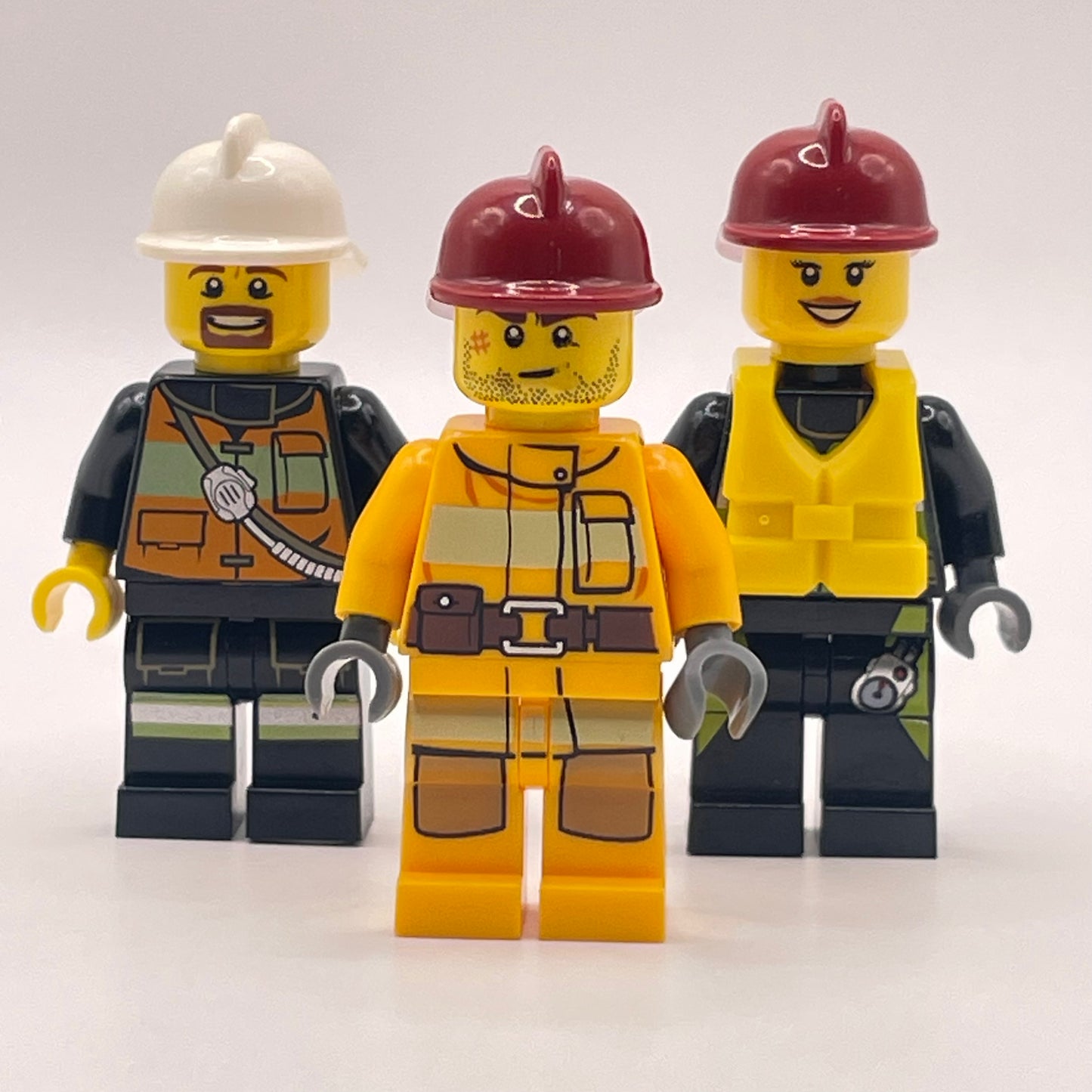 LEGO Firefighters, City, Minifigures (Pack of 3)